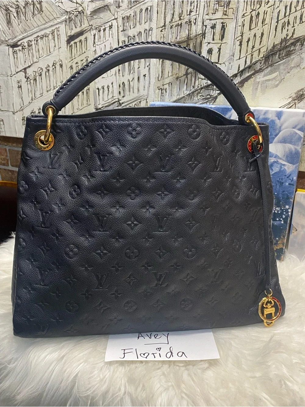 😍ARTSY MM NAVY BLUE EMPRIENTE😍